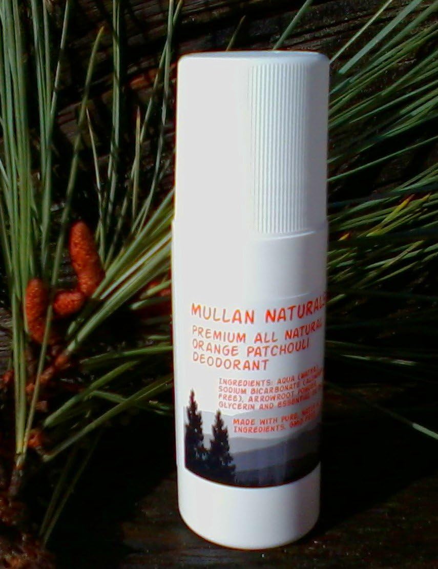 Mullan Naturals Organic Orange Patchouli Roll-on Deodorant 3oz