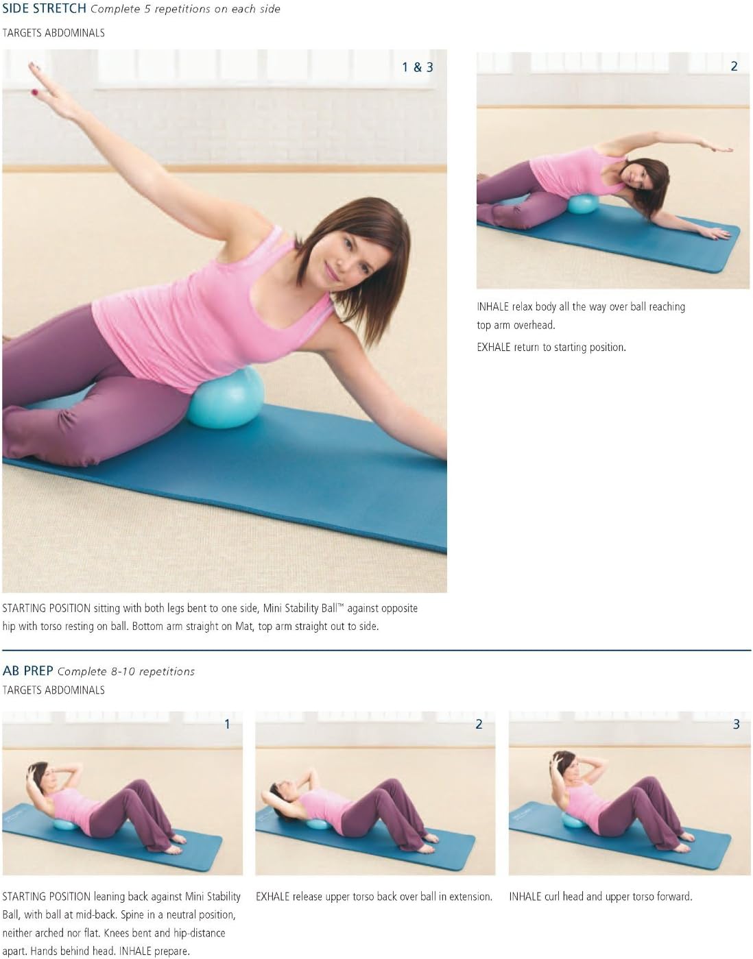 8 inch exercise ball