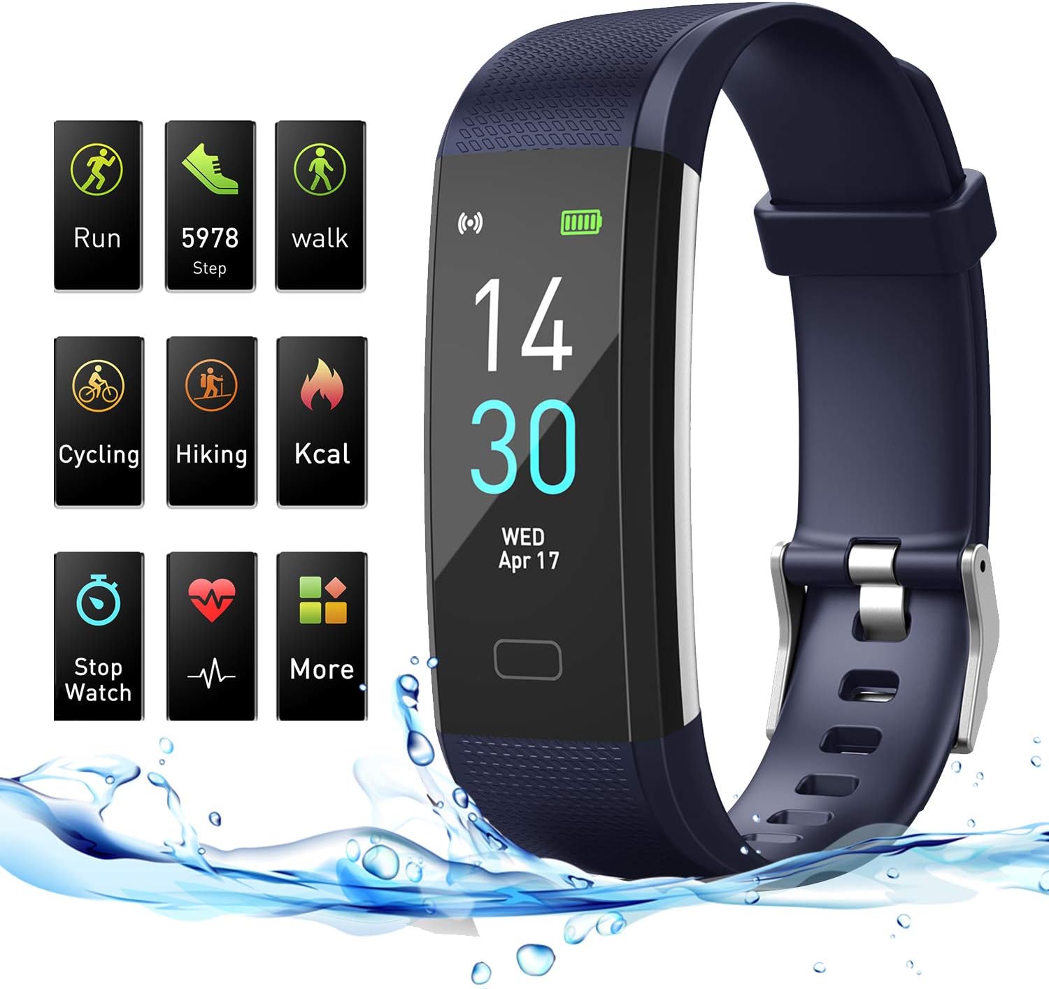 HSW M2 Smart Band Bracelet Watch Bluetooth Smartband Heart Rate Monitor Pedometer Fitness Tracker WristBand For IOS Android iPhone Samsung