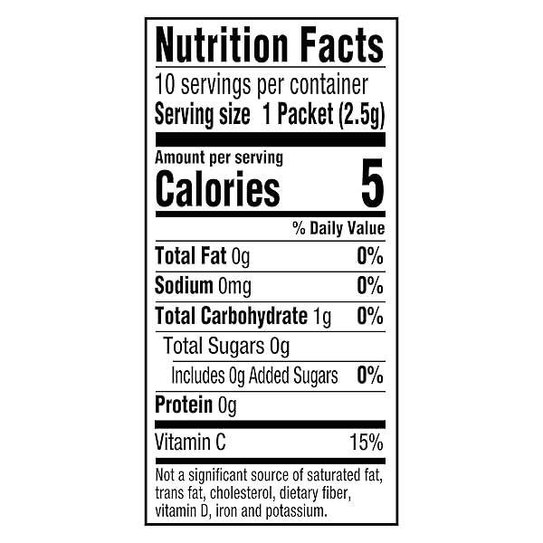 CRYSTAL LIGHT SUGAR-FREE PEACH MANGO DRINK MIX (10 ON-THE-GO PACKETS)