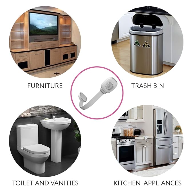 Cerraduras de armarios para seguridad infantil a prueba de bebés ...