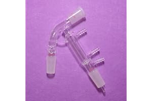 NANSHIN Distillation Head Short Path Condenser,24/40,Distillation Head Premium