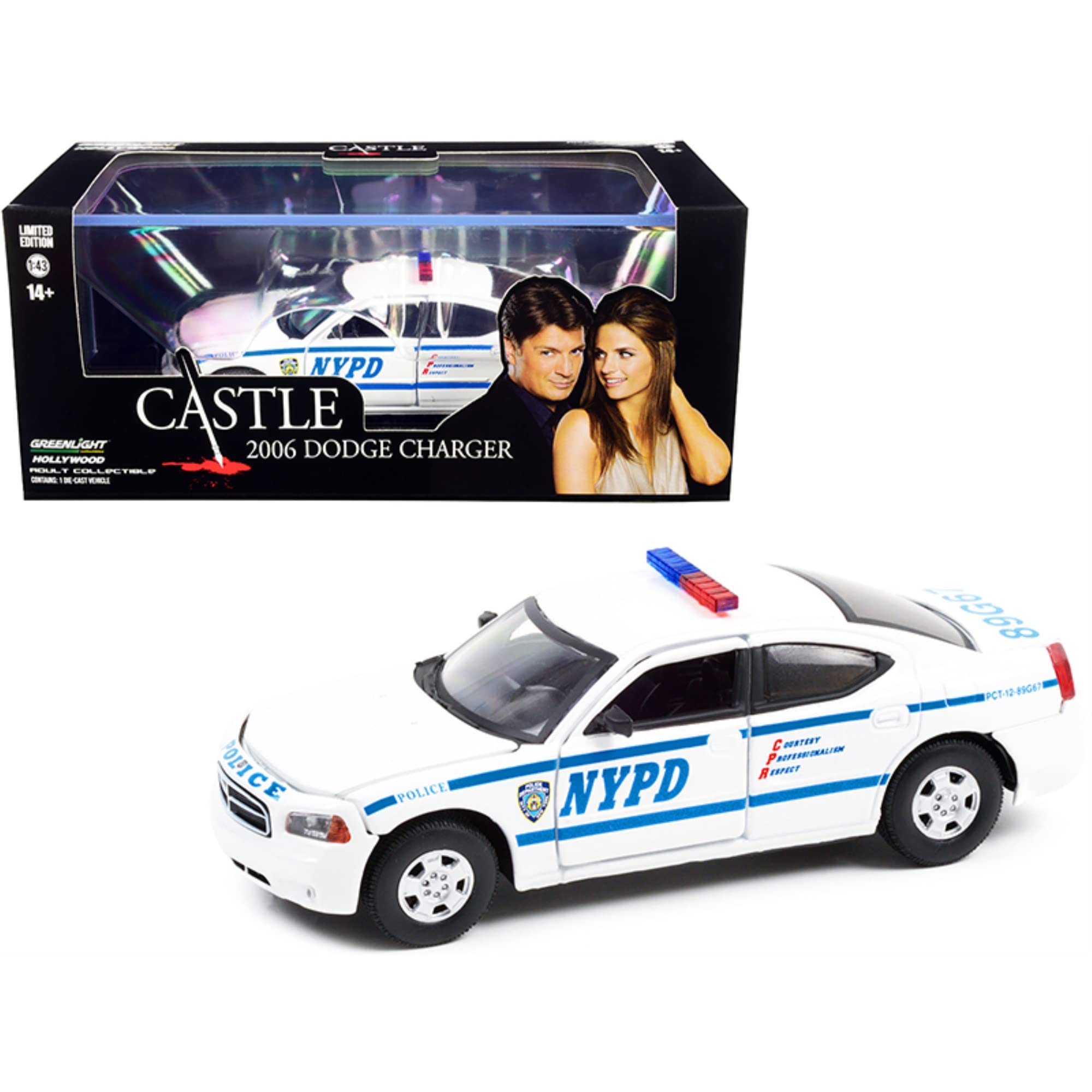 Greenlight COLLECTIBLE - Dodge Charger LX New York City Police Department - 2006-1/43