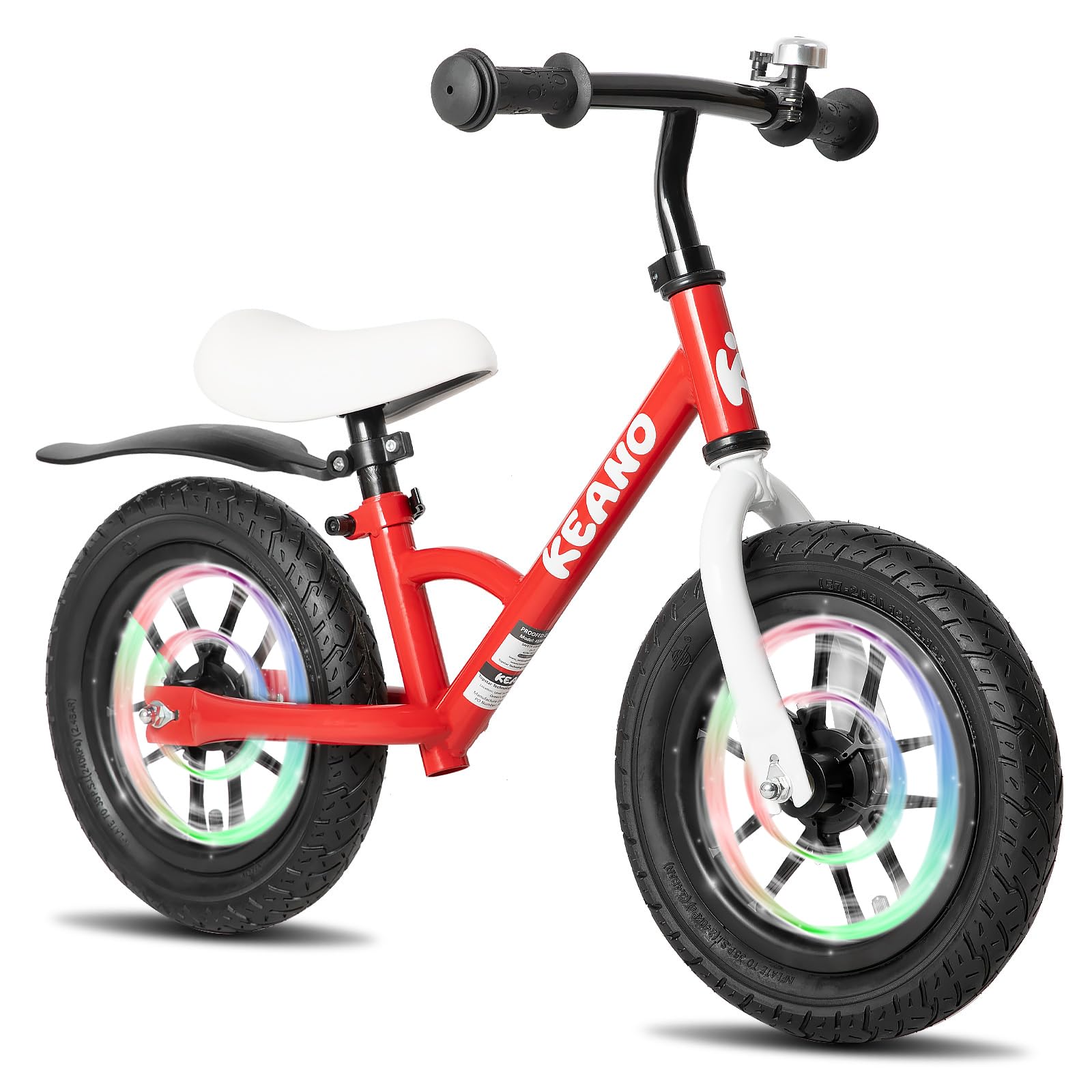 JOYSTAR 12/14 Inch Kids Balance Bike for 18months-5 Years Old Boys Girls, Lightweight Toddler Balance Bikes with Footrest and Handlebar Basket or Doll Seat