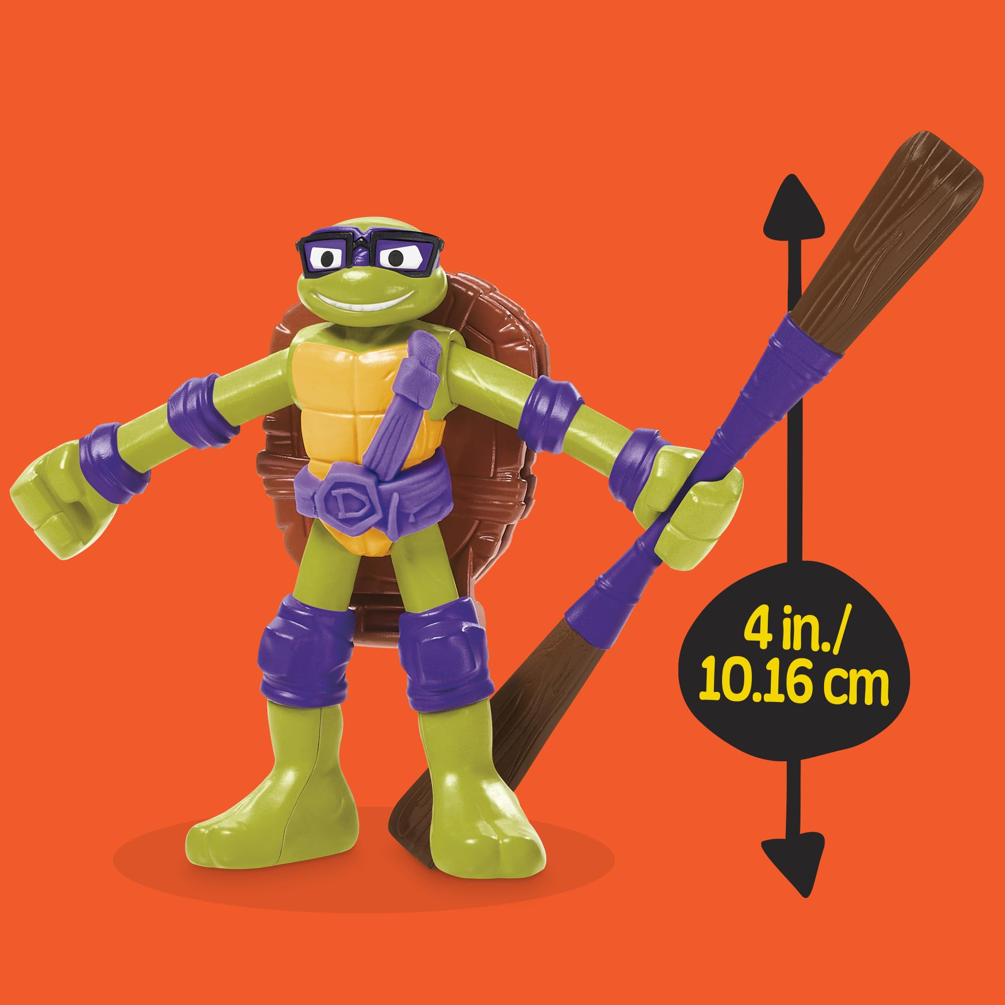 Play-Doh Teenage Mutant Ninja Turtles Mutationsstation Spielset, Bastel-Set für Mädchen und Jungen ab 4 Jahren zum Formen und kreativen Spielen mit 3 Dosen Knete 3