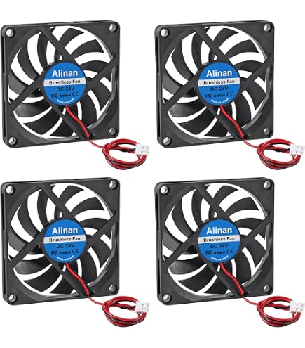 値下げ！BURTLE AC310 FAN UNIT 80mm Amazon.com: 2Pcs DC 5V 8010 Fan 3D Printer 80x80x10 Brushless
