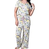 Amanda Blu Women’s 2-Piece Pajama Set | Super Soft Top & Pants Sleep & Loungewear Set | Gifts for Women