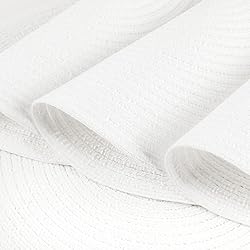 SHACOS Round Braided Placemats Set of 4 Washable