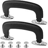 2 Set Guitar Case Handle Luggage Handles Replacement Suitcase Handle | Carry Luggage Handle for Guitar Suitcase Handle Replacement, Toolbox, Trunk Repair Parts Storage Box Replacement Installation