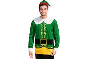 Arvilhill Men's Christmas Sweaters Holiday Funny Ugly Knitted Pullovers (S-3XL)