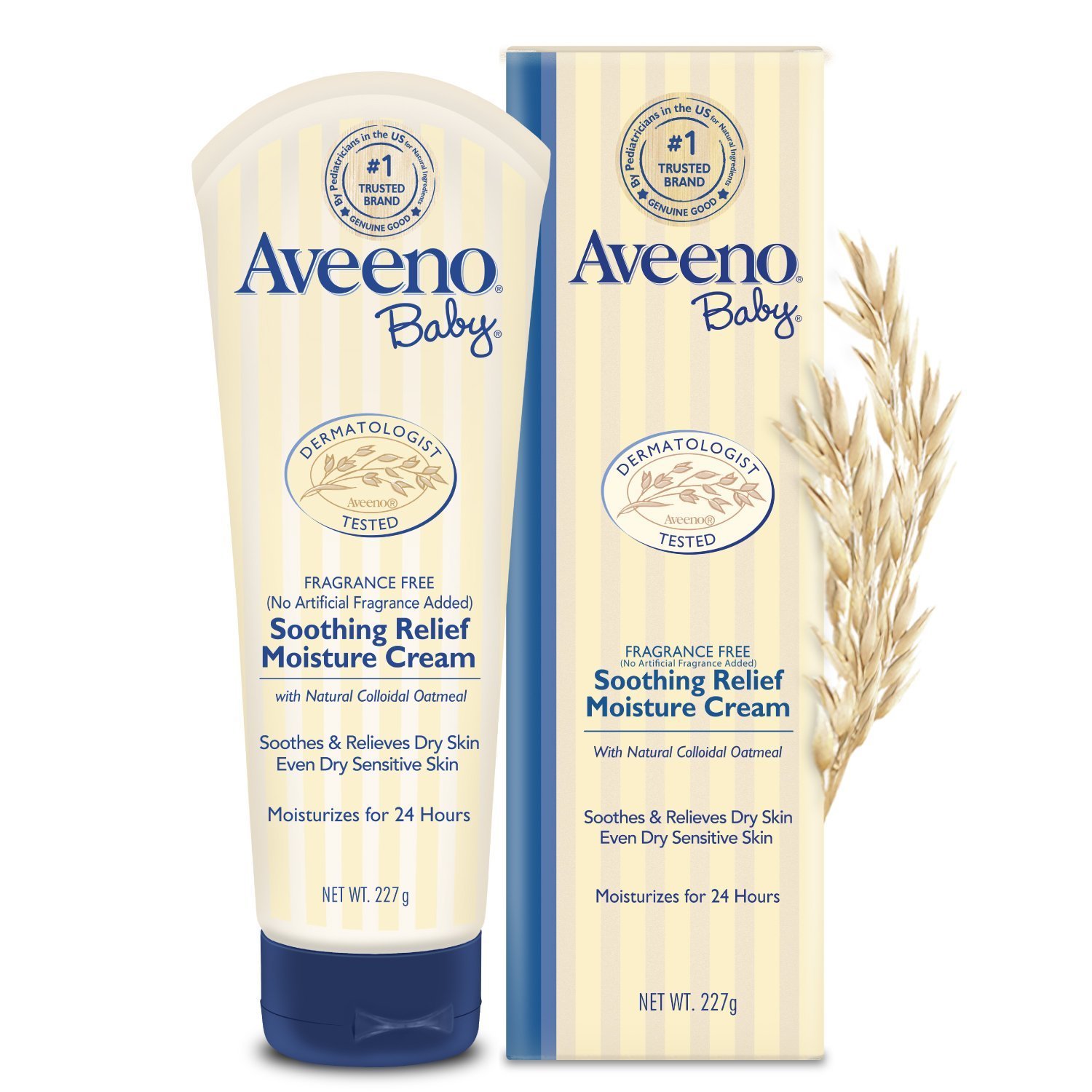 aveeno baby soothing relief moisture cream 227g