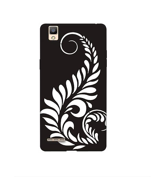 Amazon Brand Solimo Designer Simple White Rangoli 3d Printed Hard Back Case Mobile Cover For Oppo F1 Amazon In Electronics