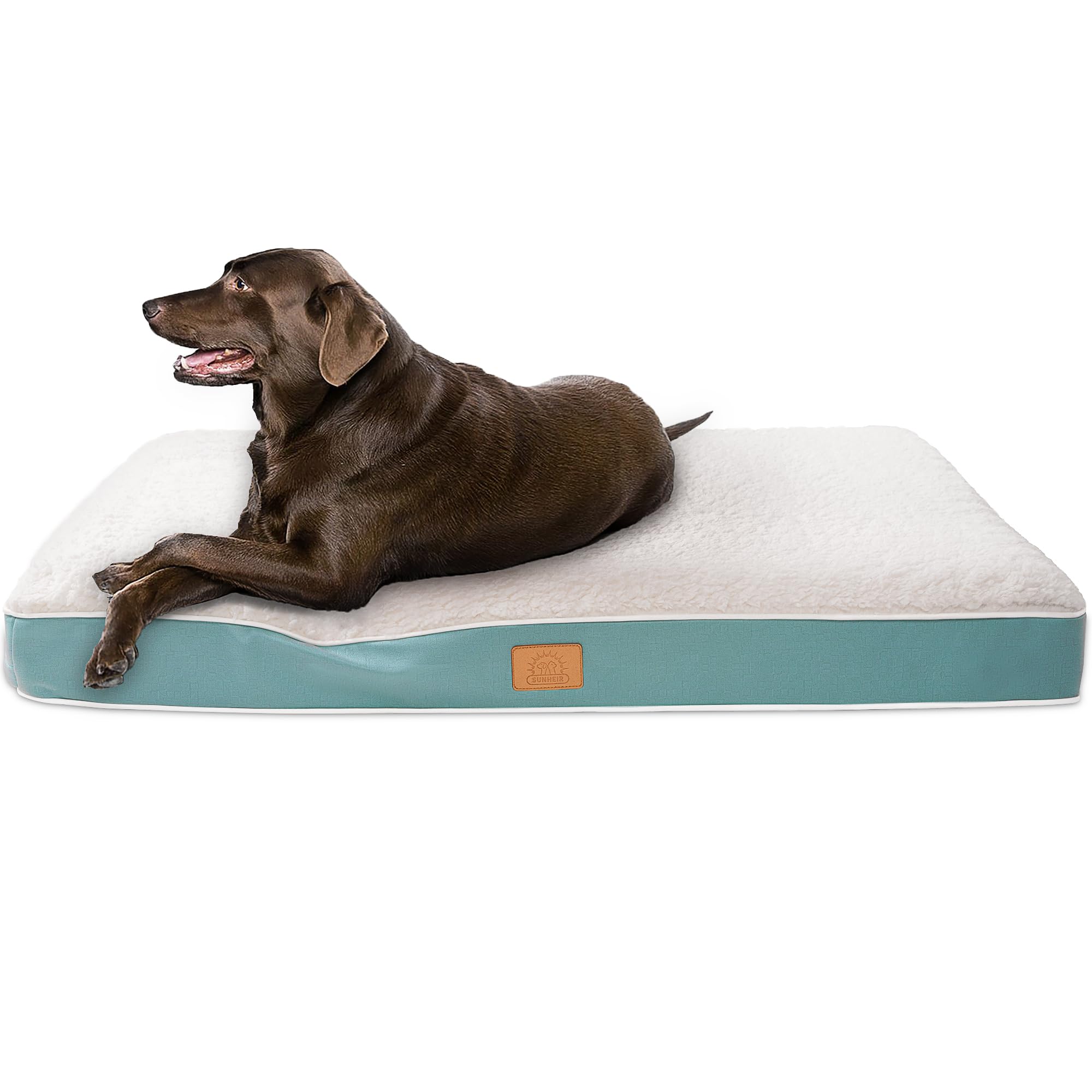 Sunheir Orthopedic Dog Bed for Extra Large Dogs, Jumbo Waterproof ... - Extra Large Dog Crate Support Bed