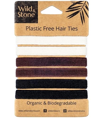 Amazon.com : Coiffed + Co. Stacked Bamboo Scrunchies (Color 