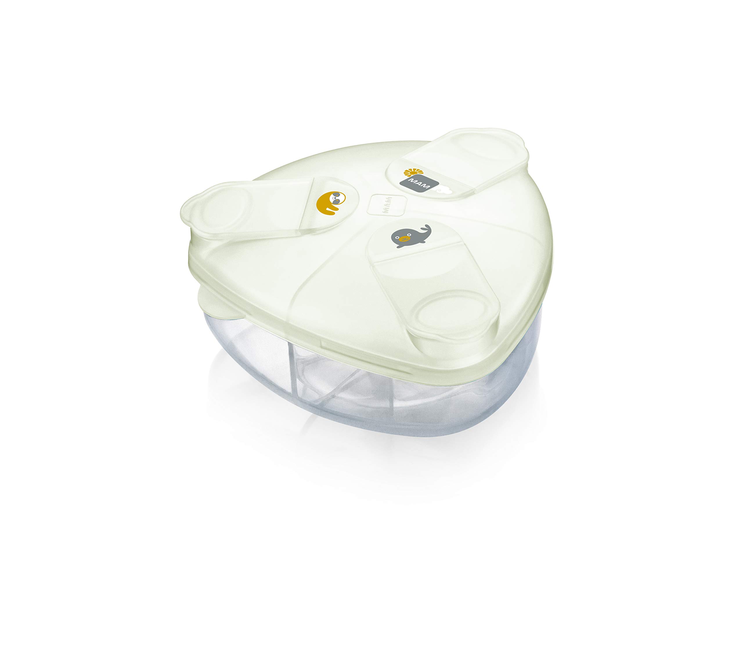 MAM Milk Dispenser Box, Clear (Random Colour)
