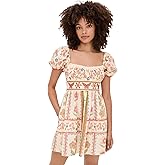 AGUA BENDITA Women's Fiore Rosal Handmade Mini Dress