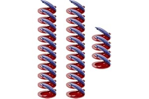 Vaguelly Kid 24pcs Early Plastic Education Hand- Playthings Held Finger Instrument Educational Castanets Random Percussion Mu