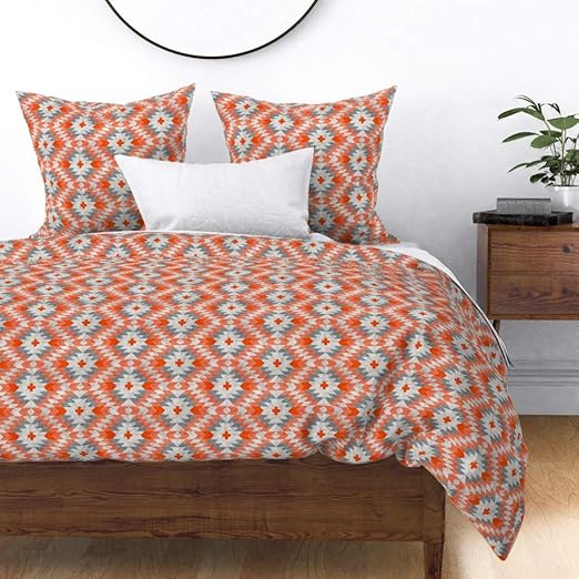 Amazon Com Roostery Duvet Cover Native Summer Designed Aztec