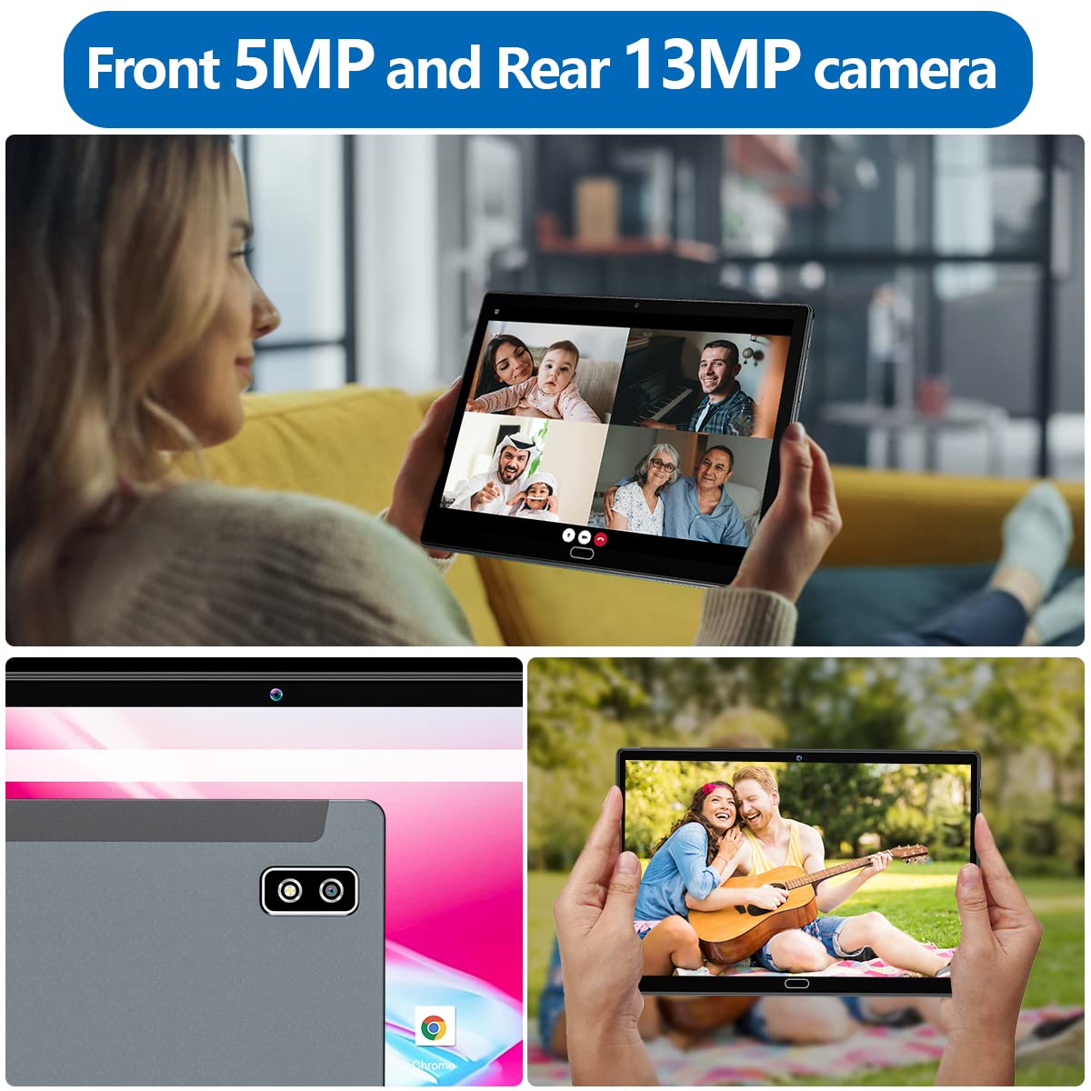 Mua Android 13 Tablet 10.1 Inch 64GB Storage 4GB Ram, 2024 Latest ...