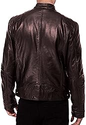 HANDSY Leather Jackets For Men - Leather Motorcycle