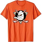 Anaheim Ducks Icon Orange Licensed T-Shirt