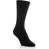 Worlds Softest Womens Crew Socks 1-Pair, MW, Black