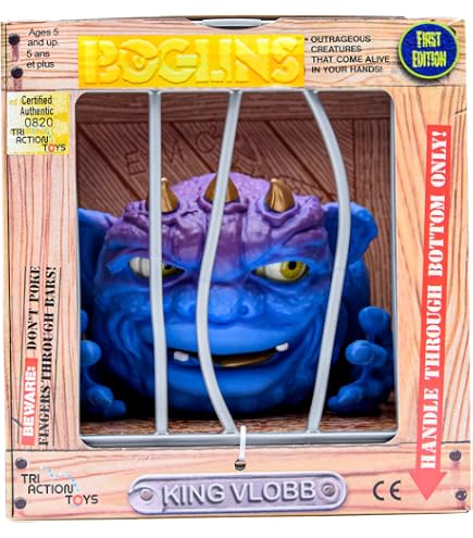 Amazon.com: Boglins Foam Monster Puppet | Gold Horned King Dwork