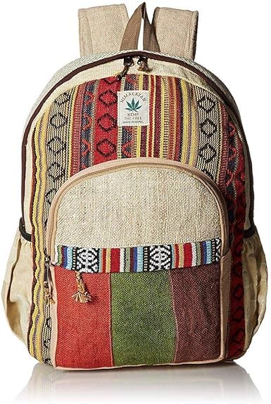 hemp cotton backpack