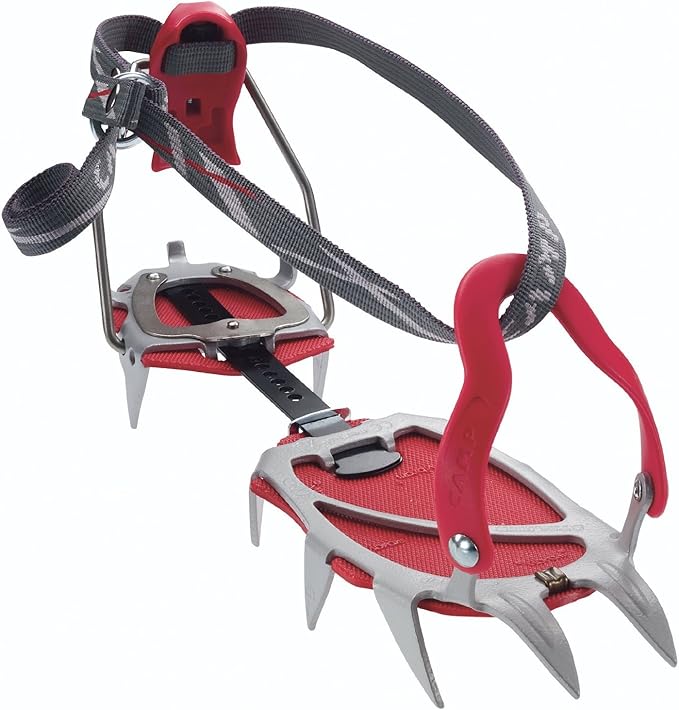 Camp Stalker crampon SemiAutomatic grey/red Ice Climbing Crampons Sports