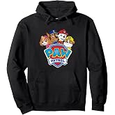 Paw Patrol Group With Logo Pullover Hoodie