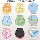 CRASPIRE 6pc Chicken Saddle Black Waterproof Poultry Saver Hen Feather view 6