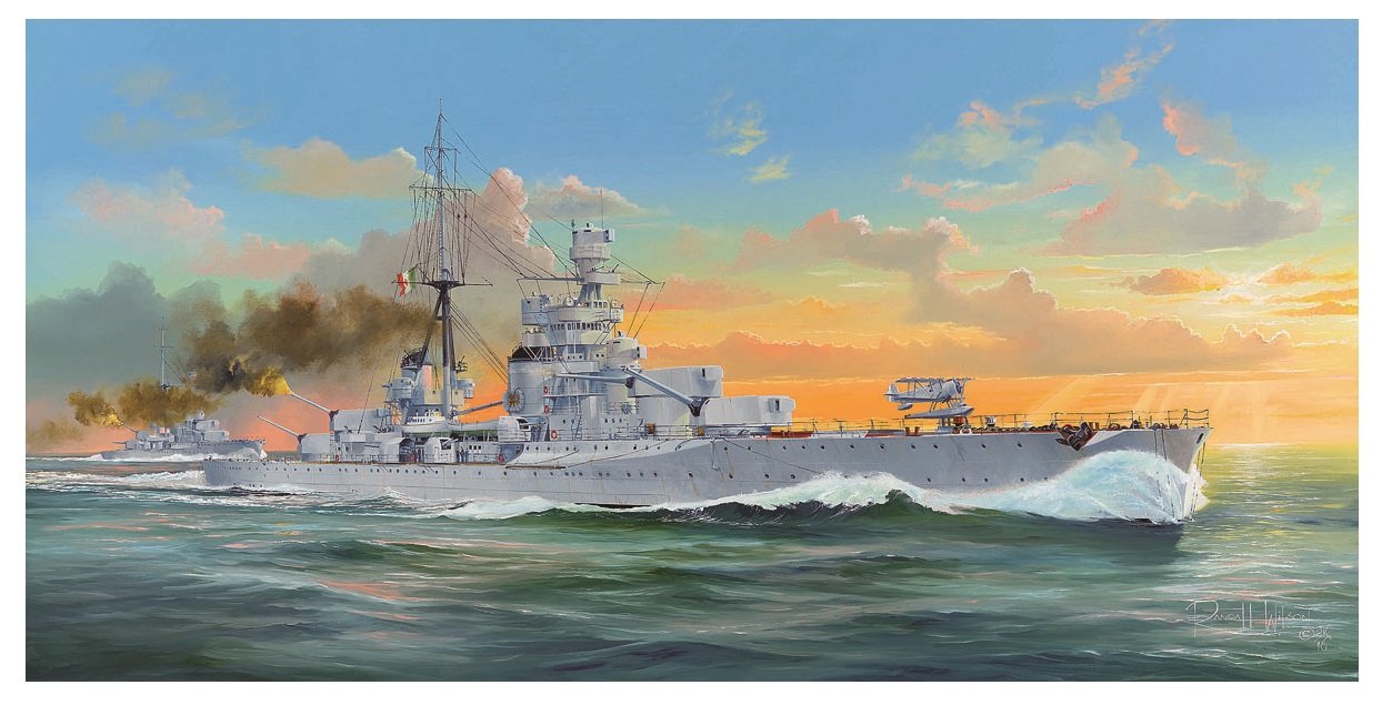 Trumpeter 1:350 - Italian Heavy Cruiser Zara