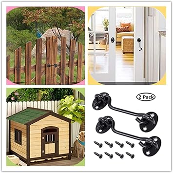 Amazon Com Barn Door Lock 2 Pack 6 Barn Door Latch Heavy Duty