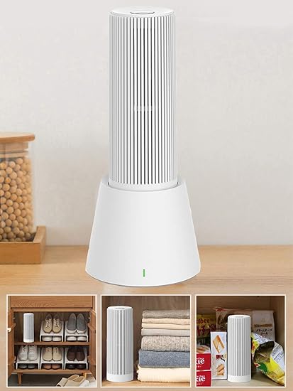 Amazon 除湿機 コンパクト除湿器 最新版 繰り返し使える 除湿剤 乾燥剤 強力除湿 カビ対策 梅雨対策 無電源 静音 ミニ除湿機 クローゼット 靴棚 カメラ 本棚 など専用 １年品質保証 乾燥スタンド付き Fanyueng 除湿機 通販