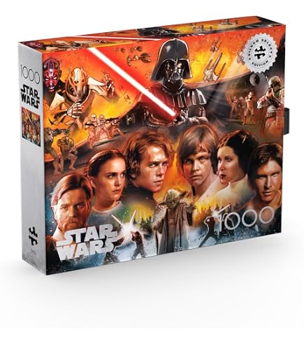 Buffalo Games Star Wars Puzzle 'Mysterious Enemy' – 1000 Teile Für Erwachsene, Fertige Größe 50,2 X 66,7 Cm