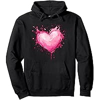 Amazon.com: Love Hoodie Women Men Red Heart Valentine's Day