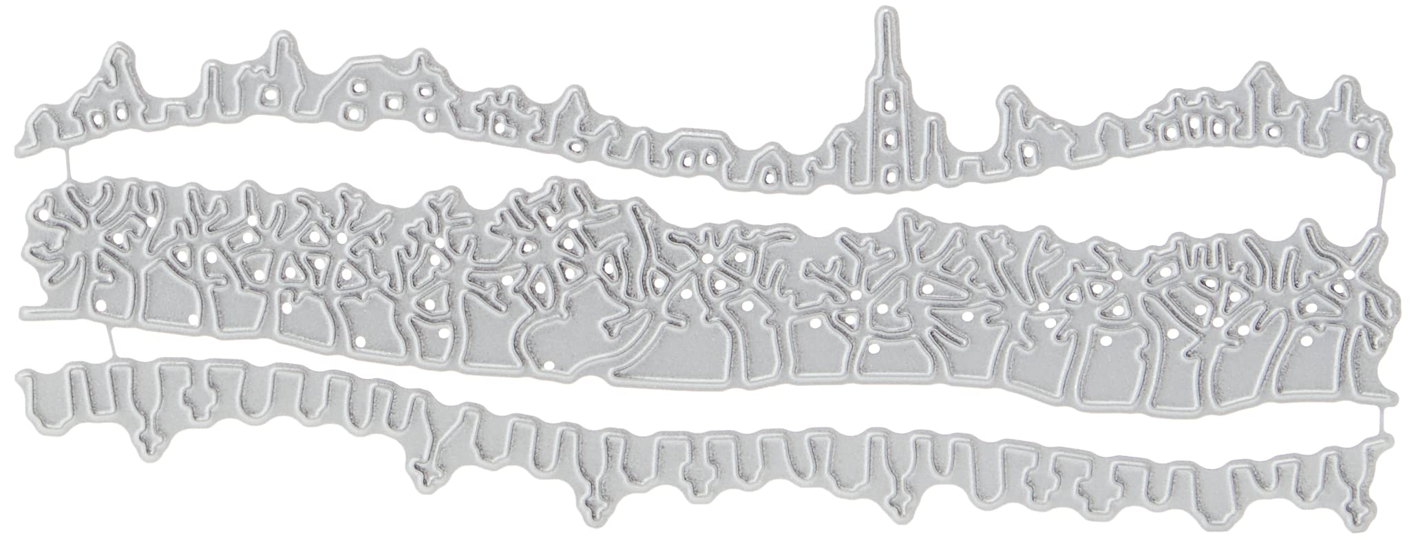 Penny Black Creative Dies Dark City, Acrylic, Multicolour, 0.25x14.6x22.22 cm