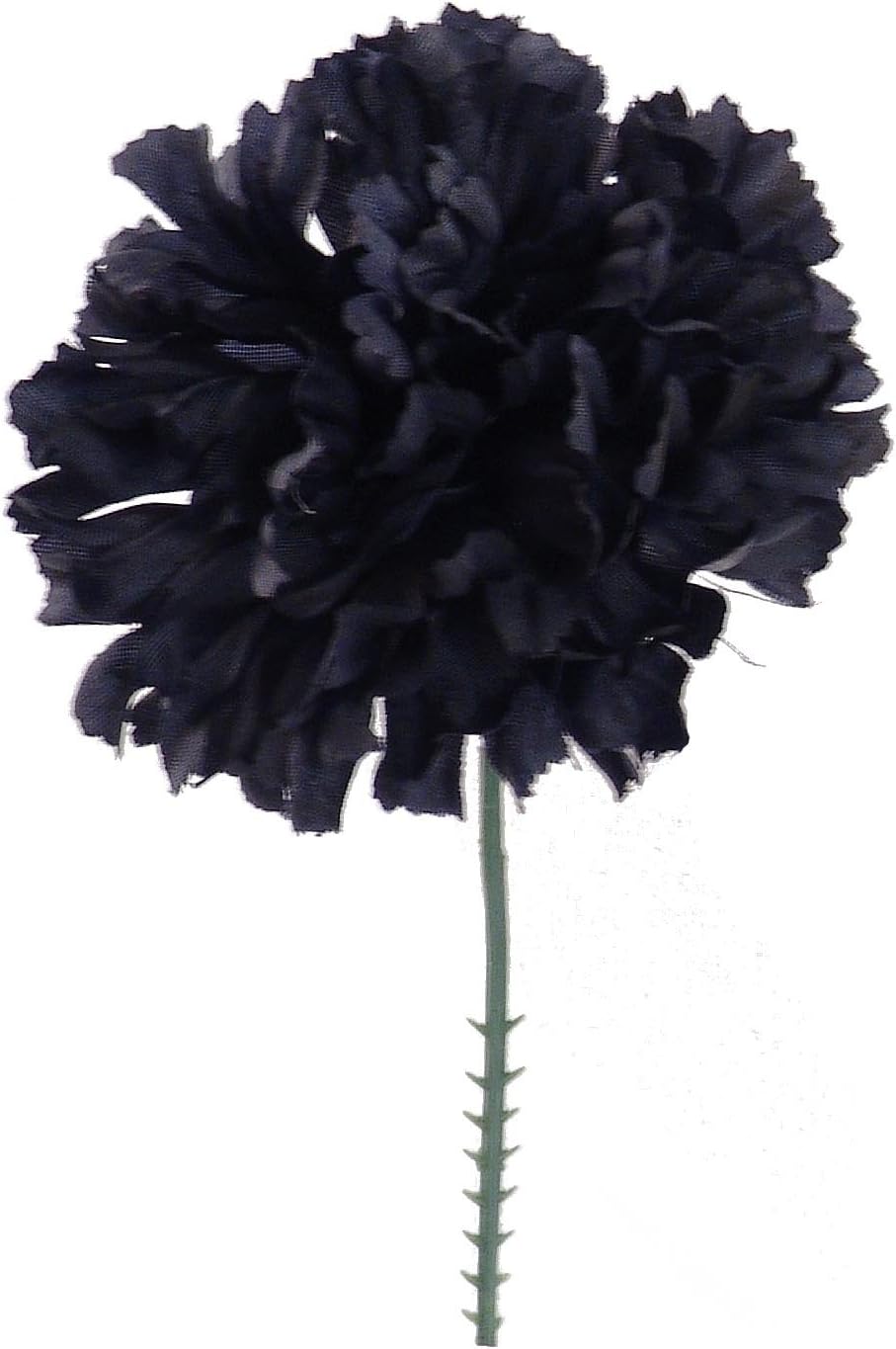 Larksilk Black Silk Carnation Picks, Artificial Flowers for