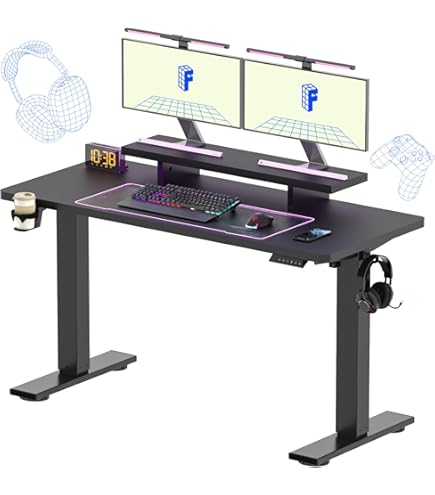 Amazon.com: FLEXISPOT Standing Desk Electric Height Adjustable