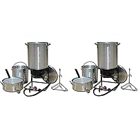 Ideal For Outdoor Propane Cooking Selva Backyard Pro Deluxe 30 Qt