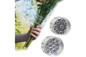 GENERIC 2024 Spiral Ikebana Stem Holder,Spiral Ikebana Vase Stem Holder,DIY Floral Art Accessory,Floral Arrangement Holder Bouquet Twister Reusable,Floral Arranger Tool Shaper (Clear, S+L)