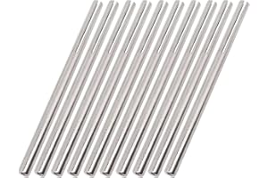 NGEGE 10pcs 3mmx50mm Cylindrical Straight Rod Sandpaper Clip,Stainless Steel Abrasive Sandpaper Split Mandrel,Split Mandrel Cylinder Sandpaper Holder for Electric Grinders, Electric Drills, Electric Motors