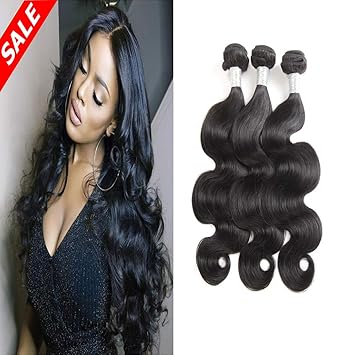 Amazon Com Fengde Hair 8a Body Wave Virgin Brazilian Hair 3