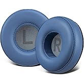 SOULWIT Earpads Replacement for Sony WH-CH500/CH510/CH520,MDR-ZX100/ZX110/ZX110NC/ZX220/XB200/ZX300/ZX330BT,MDR-V100/V150/V200/V250/V300/V400, Ear Pads Cushions for DR-BT101 - Blue