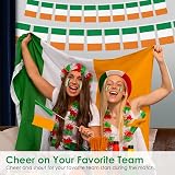 AhfuLife Irish Flag 5ft x 3ft Double Sided with Brass Eyelets Outdoor Flag view 5