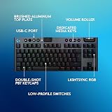 Logitech G G915 X Lightspeed TKL Low-Profile Wireless Gaming Keyboard UK view 6