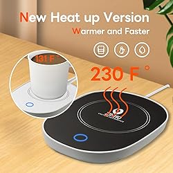 ZIHHO 131℉/55℃ Mug Warmer Coffee Cup Warmer for