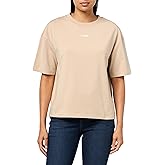 HUGO Mens Center Logo Relaxed Fit Short Sleeve T-Shirt