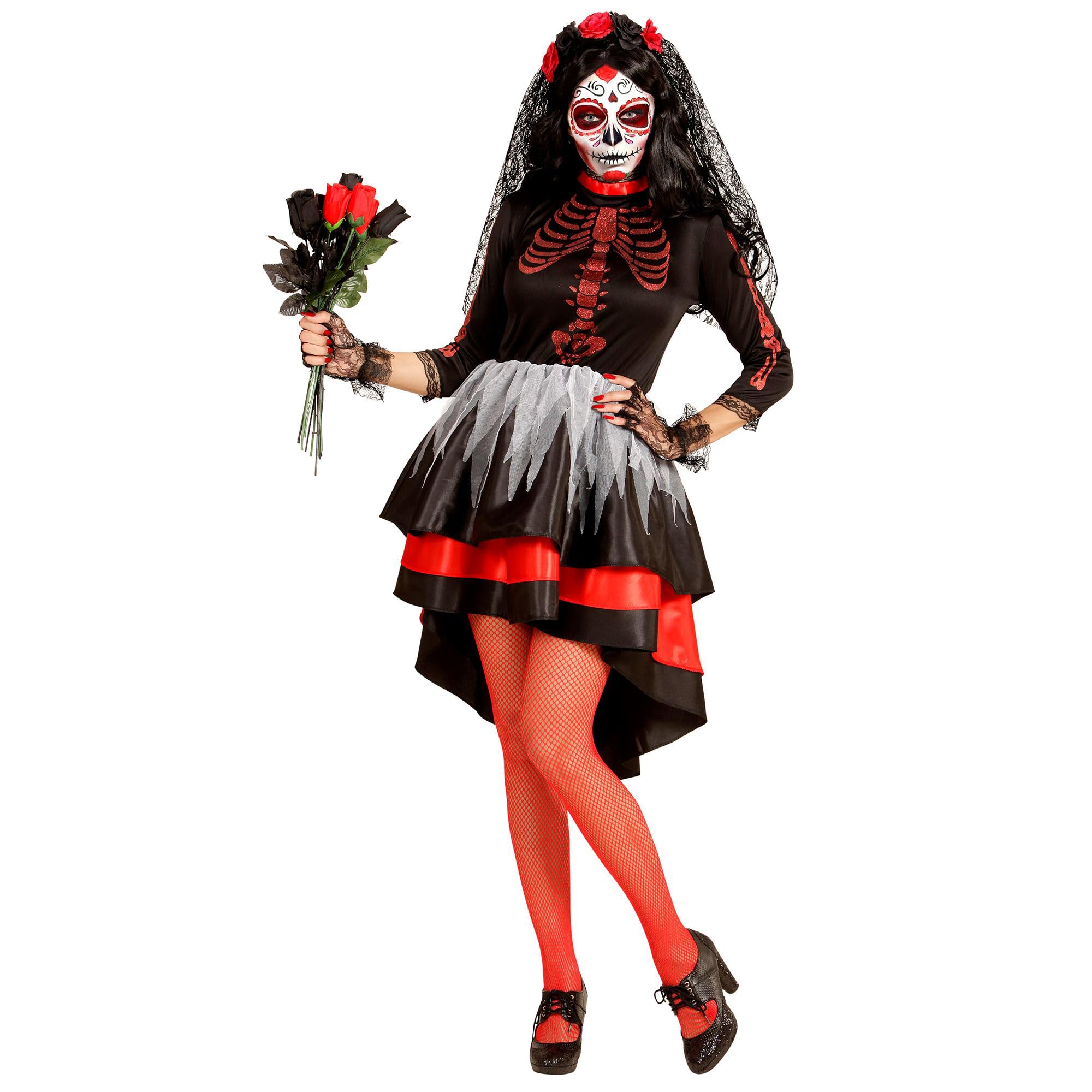 Widmann Adult Costume Dia de los Muertos Bride