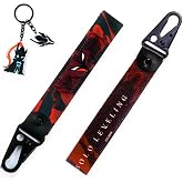Solo Leveling - Igris Red Knight Keystrap and Keychain Bundle - Otaku